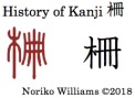 History of Kanji 柵