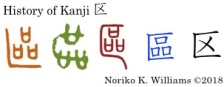 History of Kanji 区